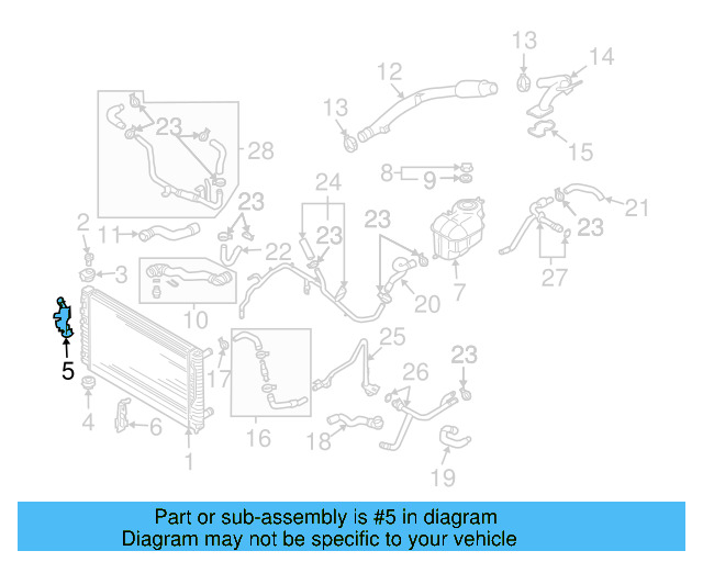 Air Duct 3B0-121-284-E - View 4