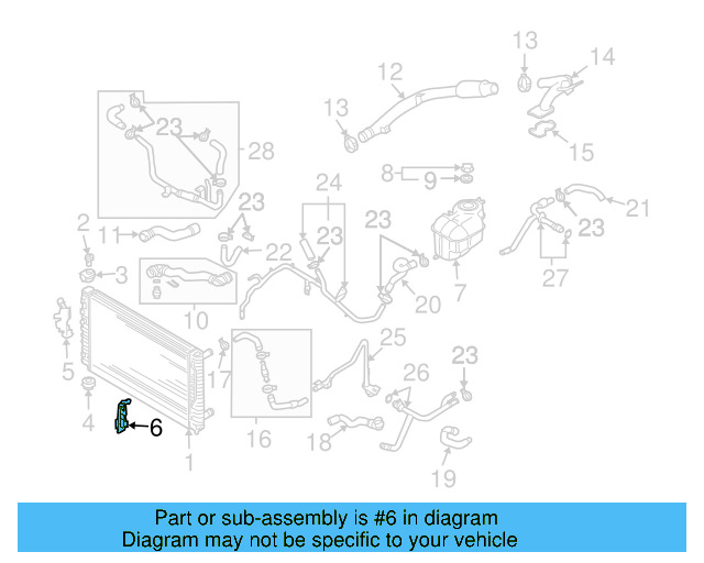 Air Duct 3B0-121-283-D - View 6