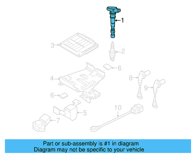 Ignition Coil 022-905-715 - View 5