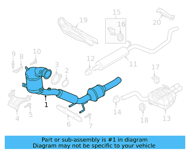 Converter & Pipe 5QM-254-501 - View 8