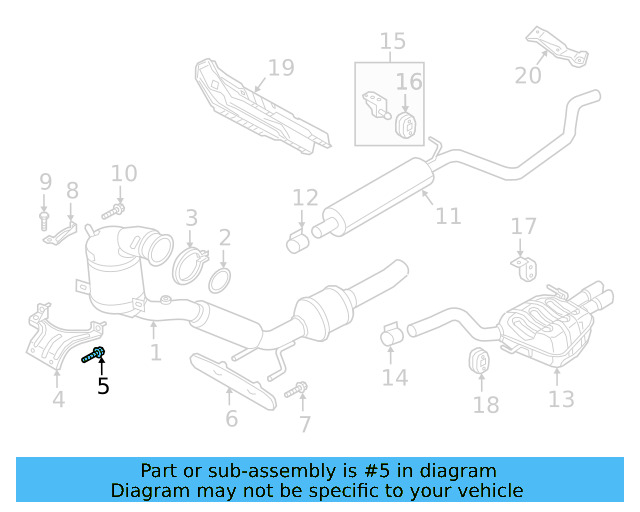 Hinge Bolt N-910-793-01 - View 4
