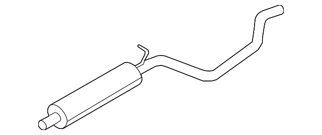 Center Muffler 5QM-253-209-AE