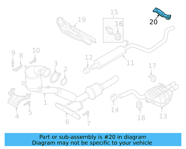 Heat Shield 5Q0-825-711-C - View 10
