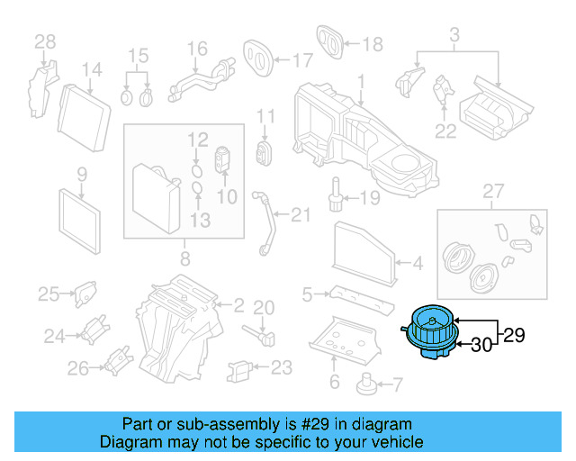 Blower Assembly 1K1-820-015-Q - View 27
