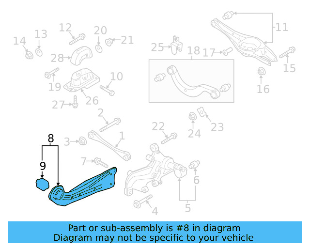 Lower Control Arm Cap N-105-977-01 - View 16