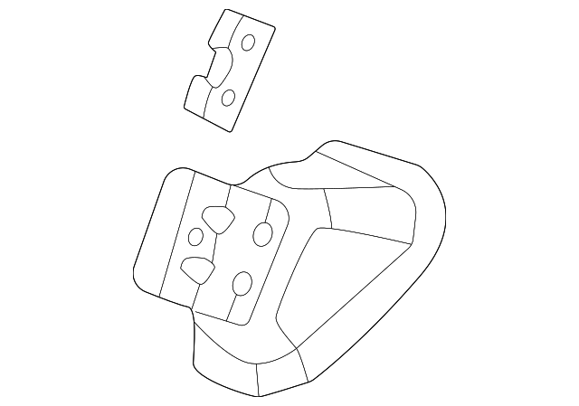 Striker Plate 8V0-809-237