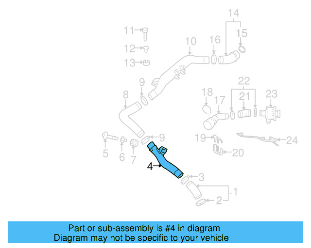 Connector Hose 1K0-145-832-AS - View 44