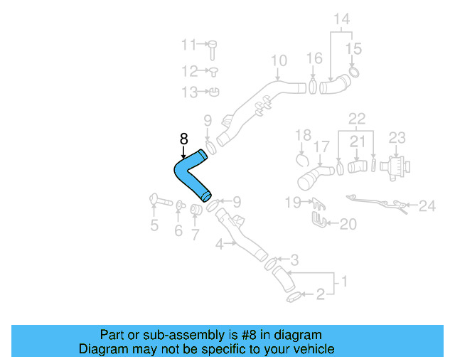Air Hose 1K0-145-943-A - View 15