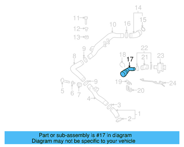 Air Pipe Bolt Assembly 3C0-145-830 - View 21