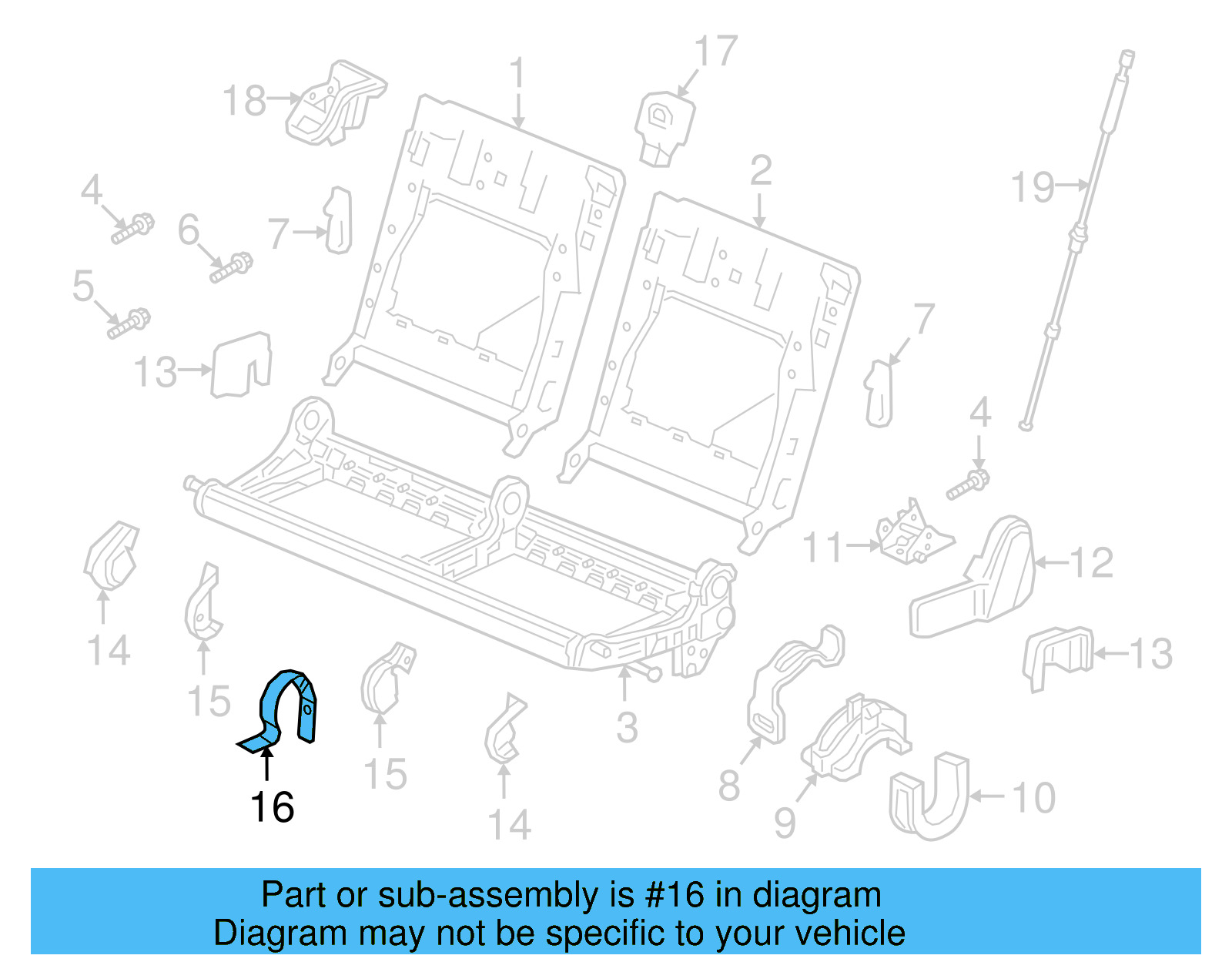 Inner Trim 565-888-197-B-82V - View 2