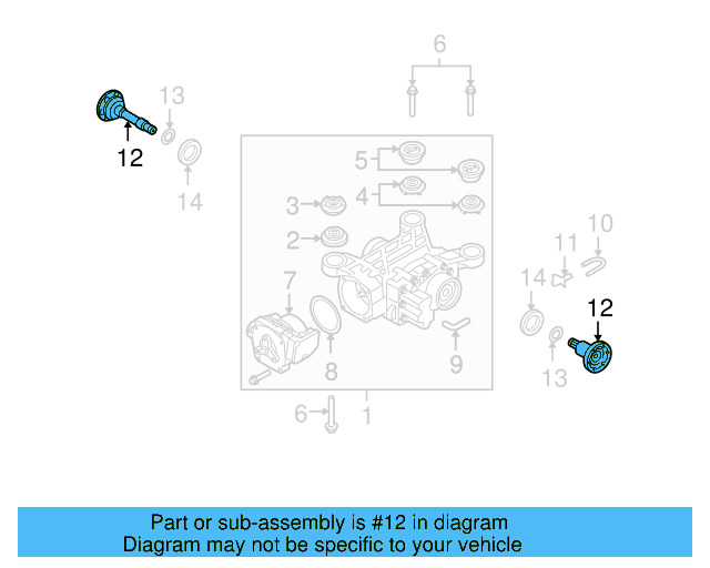 Stub Shaft 02D-525-356 - View 4