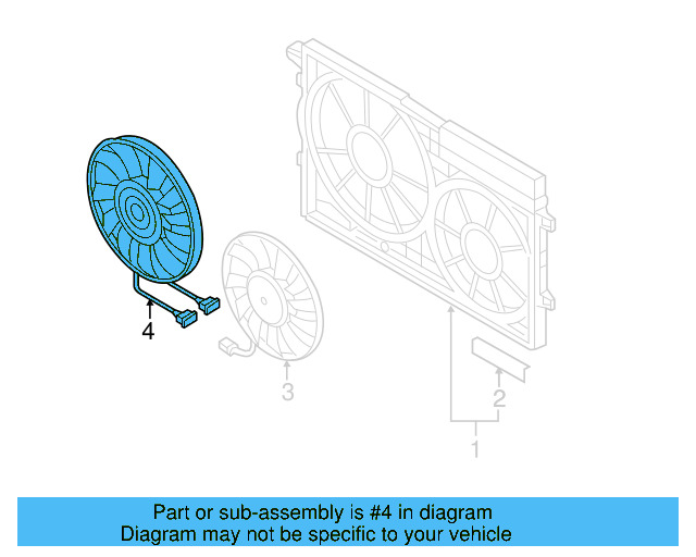 Fan & Motor 1K0-959-455-FR - View 10