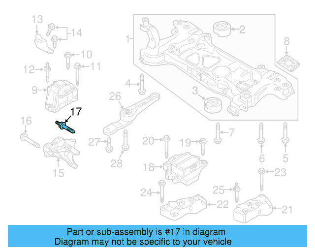 Support Bracket Mount Bolt N-911-916-01 - View 10