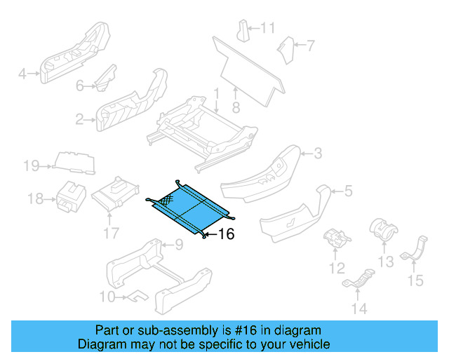 Mount Bracket 7B0-883-288 - View 5