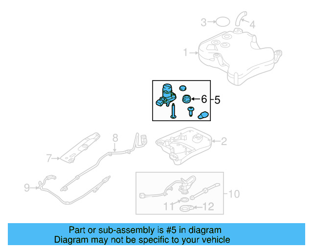 Pump Assembly 5Q0-131-971-B - View 5