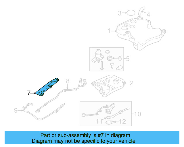Bracket 5C0-131-327 - View 6