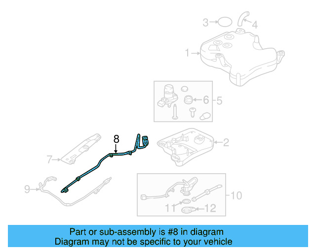 Connector Hose 5C0-131-984-E