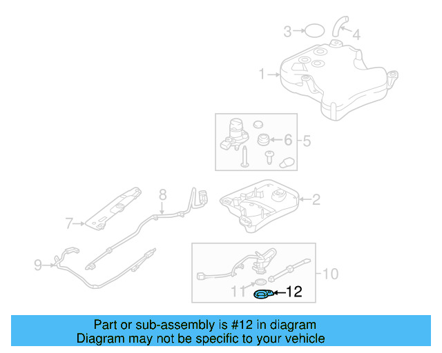 Injector Retainer Clip 04L-253-725-A - View 6