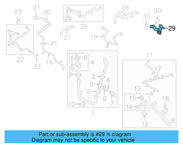 Engine Coolant Hose 1K0-121-157-EP - View 11