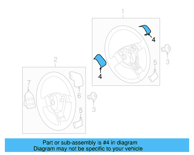 Trim Assembly 3C8-498-685-81U - View 4