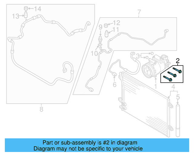 Compressor Mount Bolt N-907-075-02 - View 50