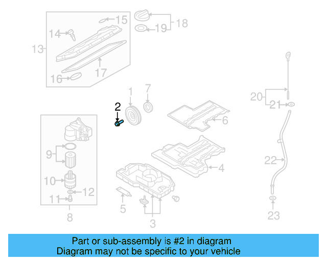 Damper & Pulley Bolt N-105-399-01 - View 3