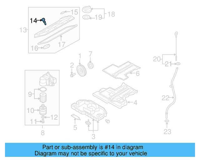 Valve Cover Screw WHT-002-370