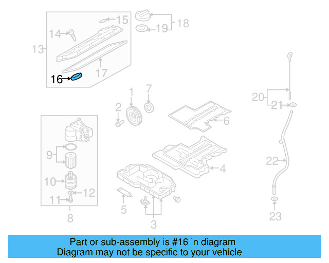 Valve Cover Seal 022-103-484-D - View 9
