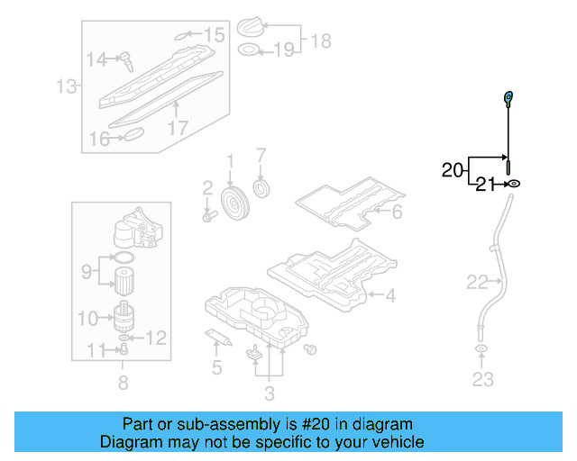 Dipstick 07C-115-611-AG - View 3
