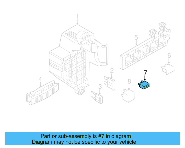 Fuel Pump Relay 4H0-951-253-A - View 61