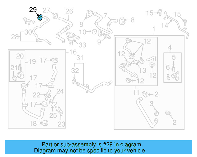 Reservoir Hose Clamp N-906-869-02 - View 64
