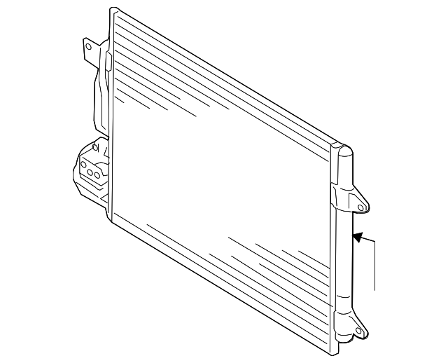 Upper Grille 1Q0-853-651-P-WAD - View 5