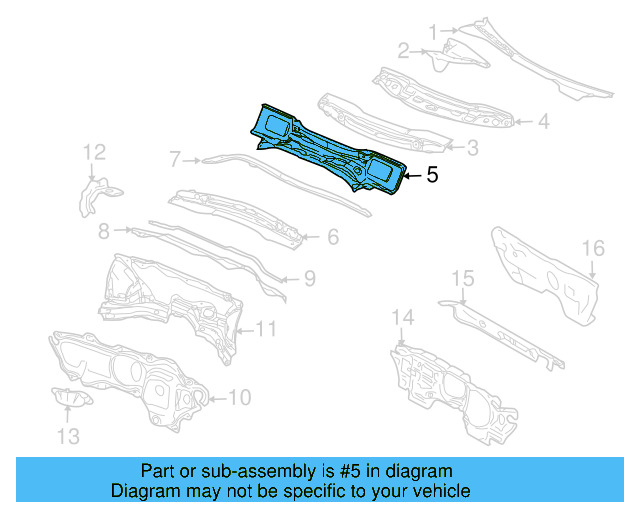 Sound Absorber 5K1-863-353-K - View 17