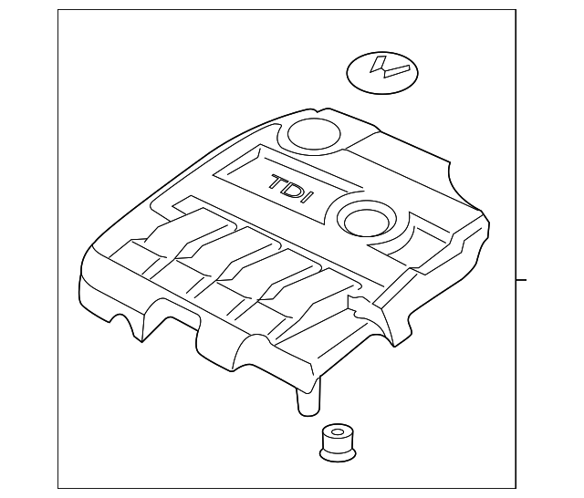 Engine Cover 03L-103-925-AM - View 10