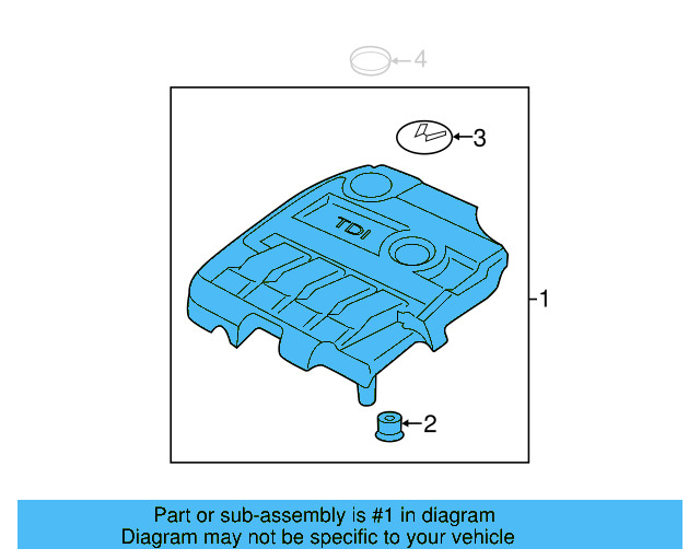 Engine Cover 03L-103-925-AM - View 17