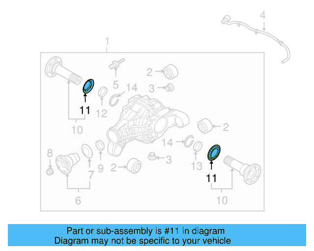 Stub Shaft Ring 0AA-409-375-C