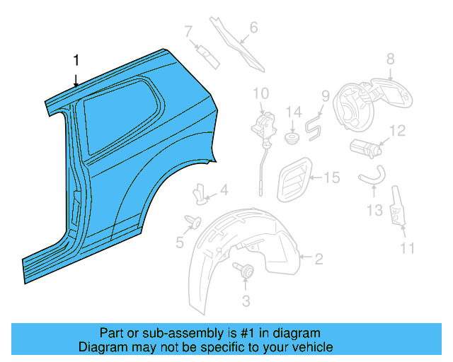 Quarter Panel 5K3-809-843 - View 9