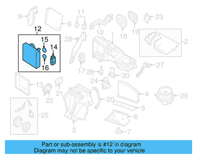 Evaporator Core 1K1-820-103-E - View 32