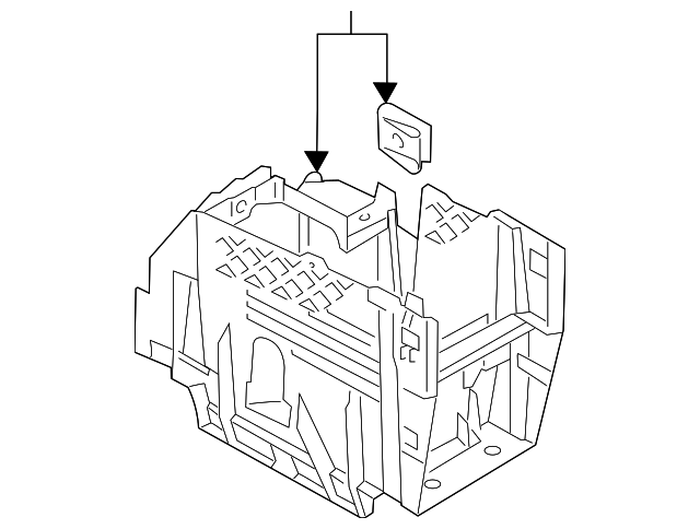 Rear Retainer 1K0-864-356 - View 9