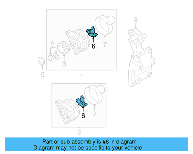 Voltage Regulator 06F-903-803-B - View 52