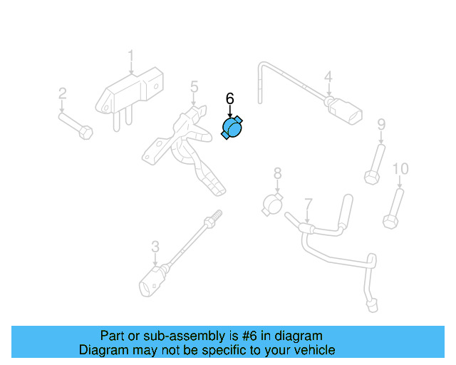 Control & Sensor Clamp 4B0-422-379 - View 16