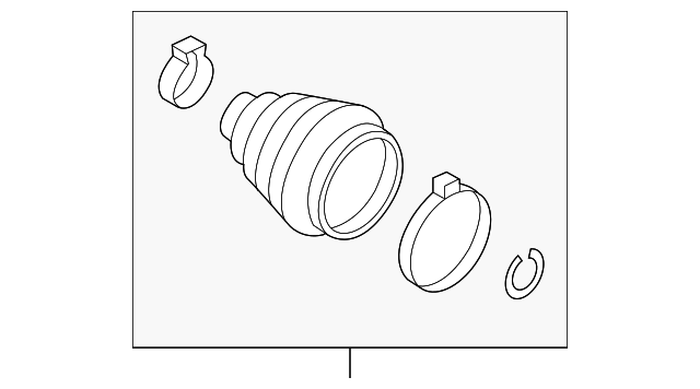 Inner Joint Assembly 3C0-498-103-NX - View 7