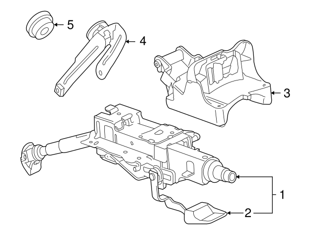 Column Support Plug N-105-608-01 - View 23