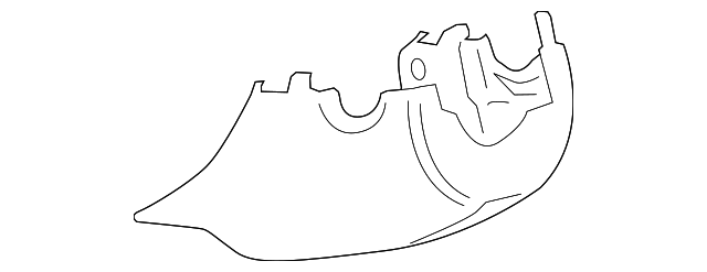 Lower Column Cover 1K0-858-559-C-9B9 - View 4