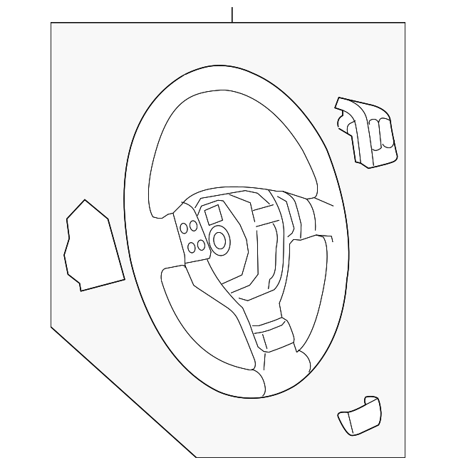 Steering Wheel 1K0-419-091-EP-1QB - View 2