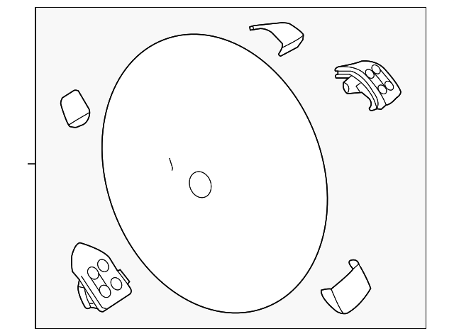 Steering Wheel 1T0-419-091-AE-E74