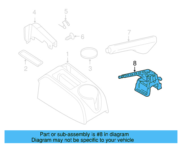Console Mat 1K0-863-330-A-9B9 - View 9