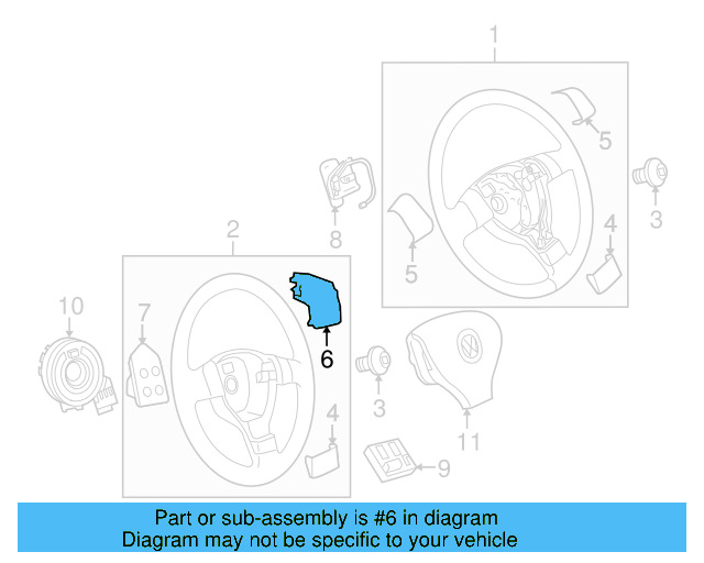 Switch 1K0-959-538-F-REH - View 13