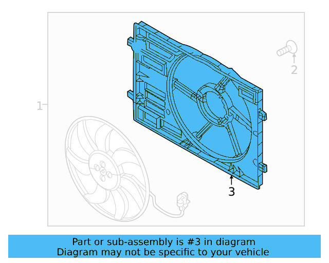 Fan Shroud 5QM-121-205-P - View 5