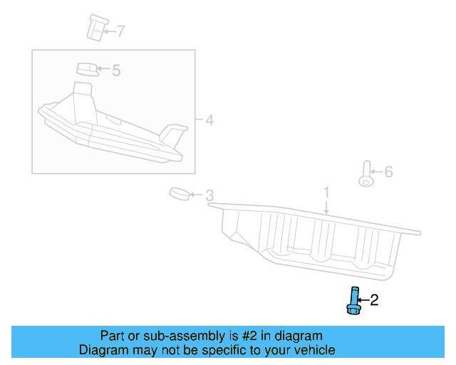 Trans Pan Bolt WHT-010-172 - View 11